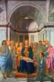 Madonna and Child with Saints and Angels Adored by Federigo da Montefeltro, Piero della Francesca, 1478 O5HR217